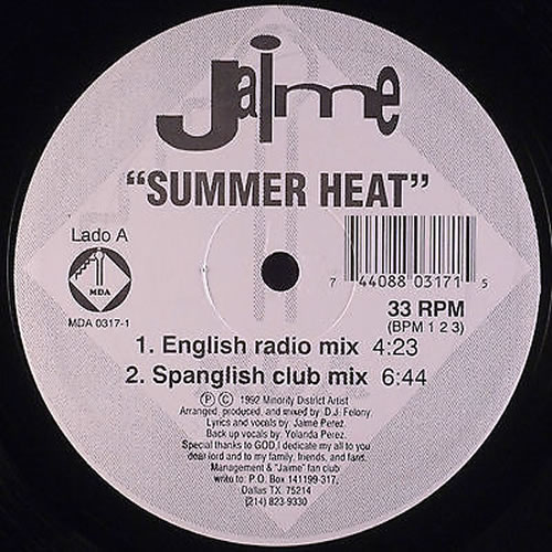 Jamie – Summer Heat (Video)